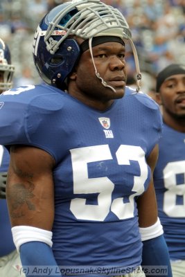 NY Giants LB Keith Bulluck