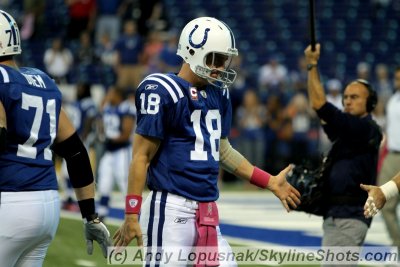 Indianapolis Colts QB Peyton Manning