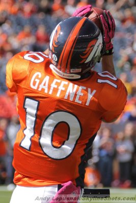 Denver Broncos WR Jabar Gaffney