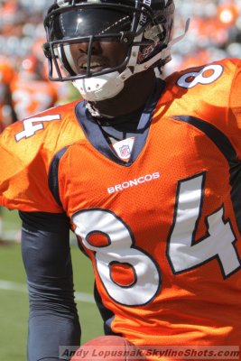 Denver Broncos WR Brandon Lloyd