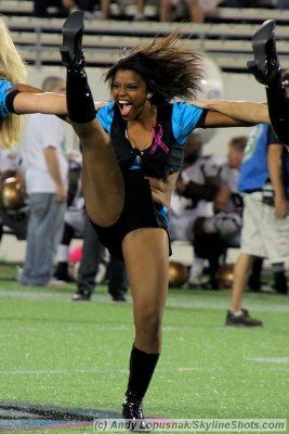 Florida Tuskers cheerleader