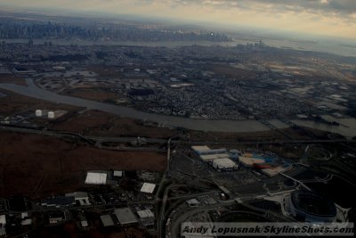 Metlife Stadium and NY skyline