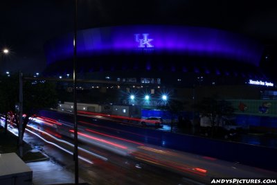 2012 Final Four at the Superdome at Night