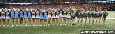 Tulane cheerleaders