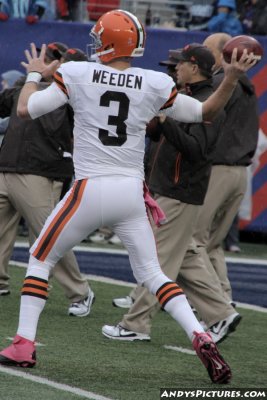 Cleveland Browns Qb Brandon Weeden