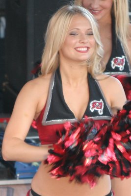 Tampa Bay Buccaneers cheerleader