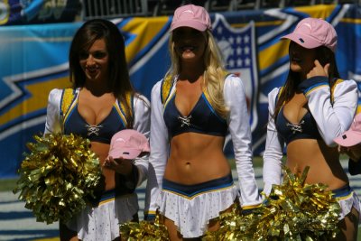 San Diego Chargers cheerleaders