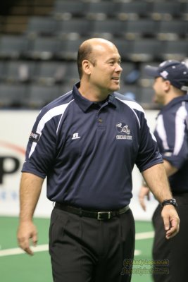 Chicago Rush head coach Mike Hohensee