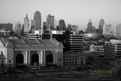 Kansas City's Union Square & Skyline