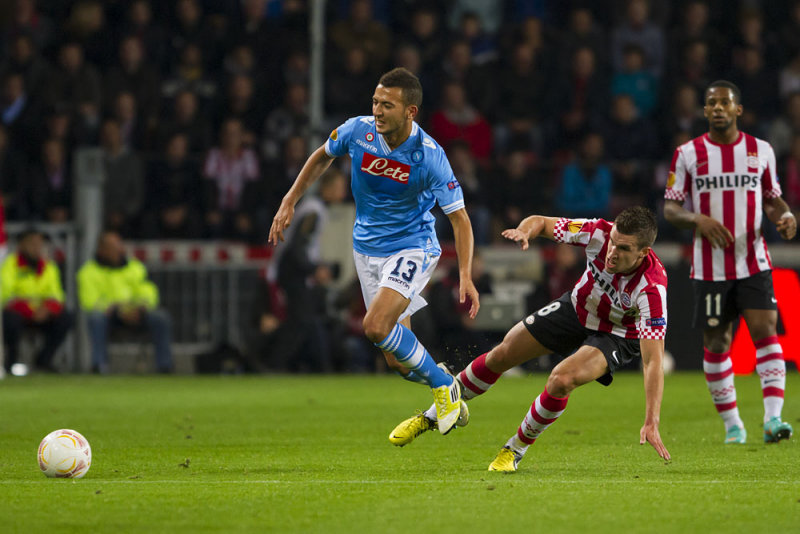 Omar El Kaddouri and Kevin Strootman