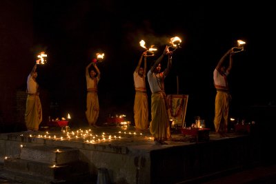 Hindu ceremony, Varanasi