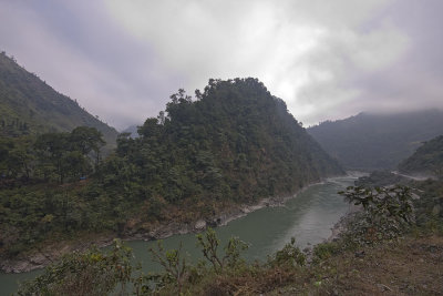 Landscapes on the way to Pokhara
