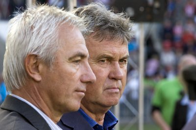 Guus Hiddink and Bert van Marwijk