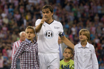 Philip Cocu and his sons