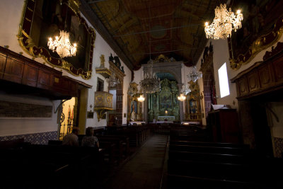 Inside the Igreja do Monte