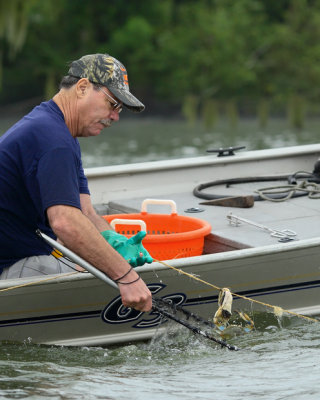 Crabbing with Jerry Folse