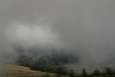 Eye through the clouds