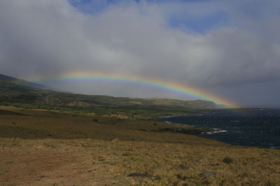 Rainbow southwest of Hana