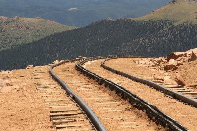 Cog Rails on Pike's Peak