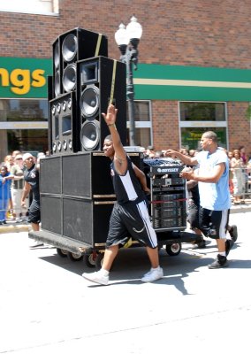 now that is a sound system