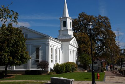 one of many churches in town