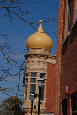 turret on Masonic building