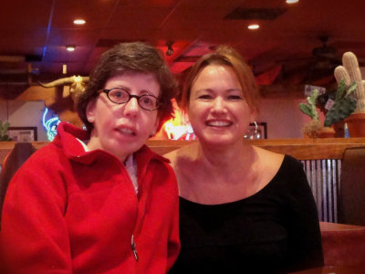 Dinner at Lonestar with good friend Theresa