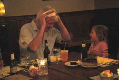 Having fun with Grandpop!