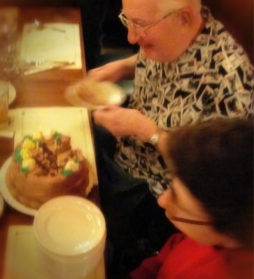 Mmmm, yummy cake!