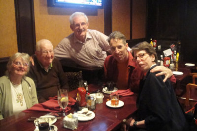 Aunt Marcy, Dad, Uncle Jerry, John and Barb