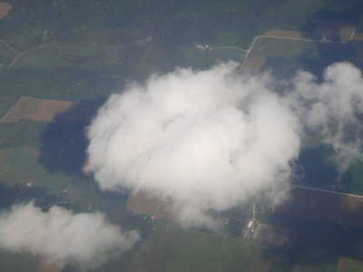 This round mother-ship actually looks like a cloud!