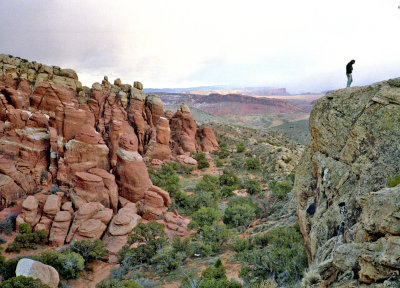 W. photographing Fiery Furnace 