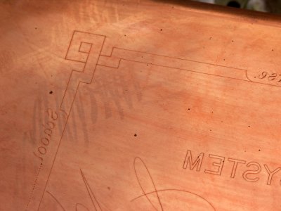 McLees plate engraving