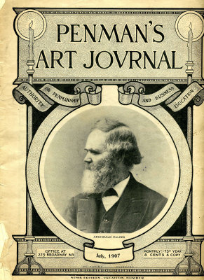 On the cover of PENMAN'S ARTJOVRNAL