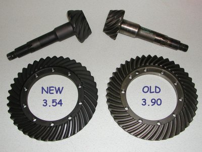Austin-Healey Ring and Pinion 3.54