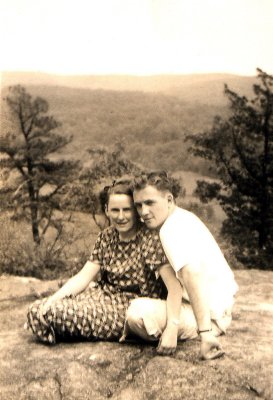 Mom and Dad on Panther Mountain 6-13-37