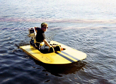 The skimmer I built October 1969