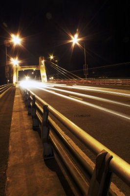 Night at Marcelo Fernan Bridge