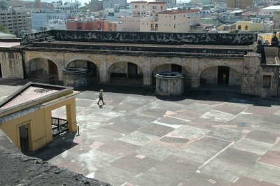 Courtyard and Officers' Quarters