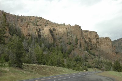 East of Sylvan Pass