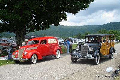 1937 Ford Sedan Delivery & 1934 Ford Station Wagon