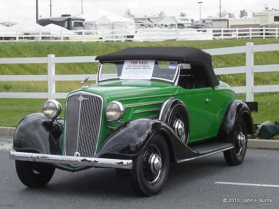 1934 Chevrolet Master Sports Roadster Model DA