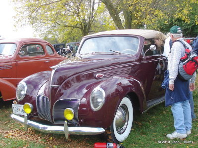 1938 Lincoln Zepher V12 Convertible Coupe