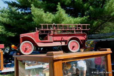 Antique Toy Fire Truck