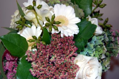 bridesmaid bouquet (detail)