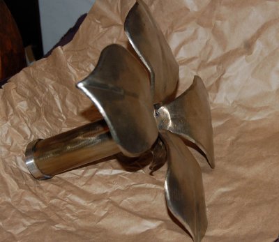 Patrick's welded bridal flower container (3)