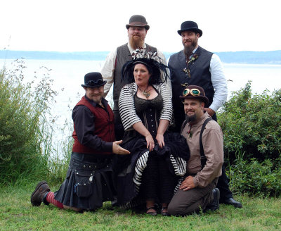Elizabeth, Patrick and the men (2)