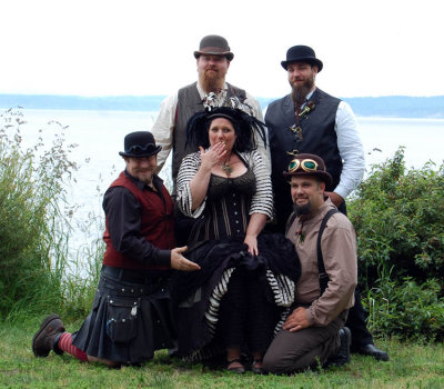 Elizabeth, Patrick and the men (3)