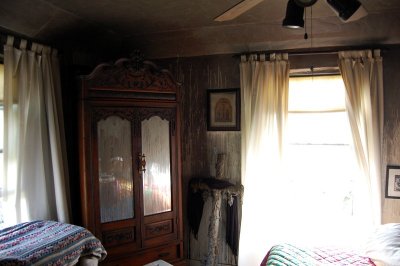 bedroom, smoke damage