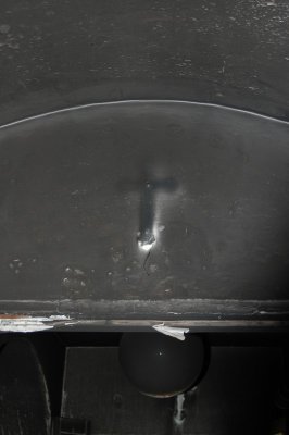 hallway, cross above bathroom entry